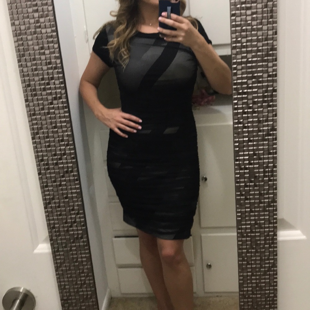 Ruched Bodycon Dress